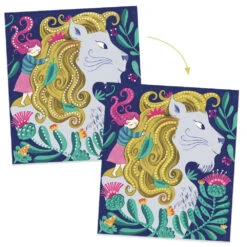 DJECO Artistic Diamonds Mythische Dieren 7 Jr+ -Beste Speelgoed Winkel DJECOartisticdiamondsmythischedieren7jr DJ09435c