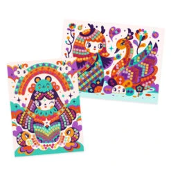 DJECO Glitter Mozaiek Kokeshi 5 Jr+ -Beste Speelgoed Winkel DJECOglittermozaiekkokeshi5jr DJ08904d
