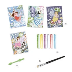 DJECO Glitter Zand Feeën 7 Jr+ 9 DJECO Glitter Zand Feeën 7 Jr+ -Beste Speelgoed Winkel DJECOglitterzandfeeendj09516a