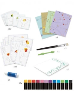 DJECO Kleuren Met Waskrijtjes 6 Jr+ -Beste Speelgoed Winkel DJECOkleurenmetwaskrijtjes6jr DJ08618f