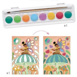 DJECO Knutselpakket 6 Activiteiten Fairy 6 Jr+ -Beste Speelgoed Winkel DJECOknutselset6activiteitenFairy6jr DJ09332g