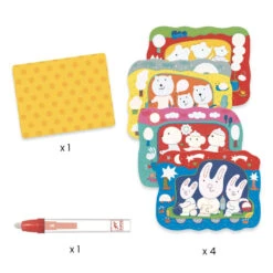 DJECO Magisch Kleuren Hidden On The Road 18 Mnd+ -Beste Speelgoed Winkel DJECOmagischkleurenhiddenontheroad18mnd DJ09066b