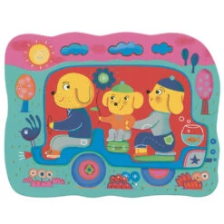 DJECO Magisch Kleuren Hidden On The Road 18 Mnd+ -Beste Speelgoed Winkel DJECOmagischkleurenhiddenontheroad18mnd DJ09066c