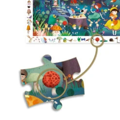 DJECO Observatie Puzzel La Foret Enchantee 5 Jr+/ 100 Stks -Beste Speelgoed Winkel DJECOobservatiepuzzelLaforetenchanteeDJ07504b
