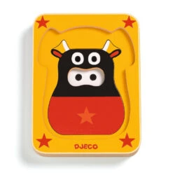 DJECO Puzzel 3 Lagen Leo & Co 1 Jr+ -Beste Speelgoed Winkel DJECOpuzzel3lagenLeo Co1jr DJ01475d