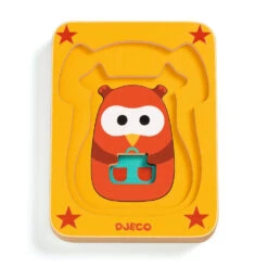 DJECO Puzzel 3 Lagen Leo & Co 1 Jr+ -Beste Speelgoed Winkel DJECOpuzzel3lagenLeo Co1jr DJ01475e