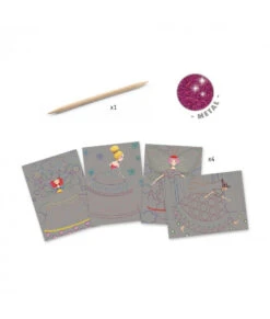 DJECO Scratch The Beauties Ball 6 Jr+ -Beste Speelgoed Winkel DJECOscratchthebeautiesball6jr DJ09725c