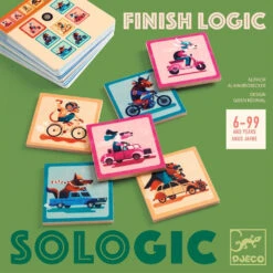 DJECO Spel Finish Logic 6 Jr+