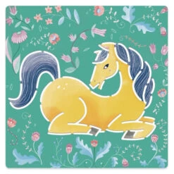 DJECO Tekensjablonen Paarden 4 Jr+ -Beste Speelgoed Winkel DJECOtekensjablonenpaarden4jr DJ08915
