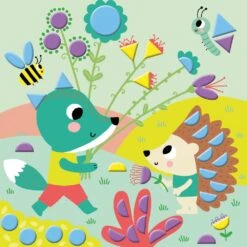 JANOD Atelier Knutselset Geo Stickers 3 Jr+ -Beste Speelgoed Winkel JANODatelierknutselsetgeostickers117740 10