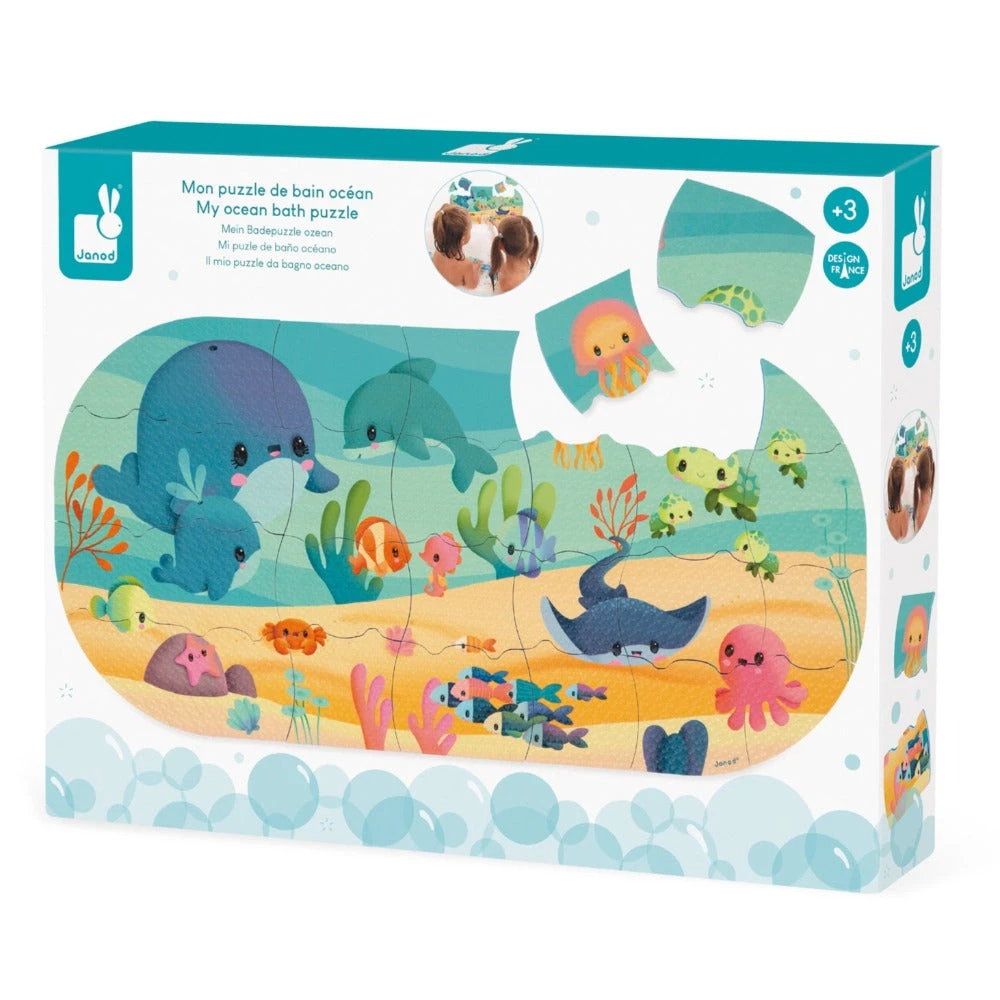 JANOD Badpuzzel Mijn Oceaan 3jr+ 3 JANOD Badpuzzel Mijn Oceaan 3jr+