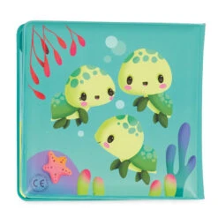 JANOD Magisch Badboekje Schildpad 10 M+ -Beste Speelgoed Winkel JANODmagischbadboekjeSchildpad114721 2