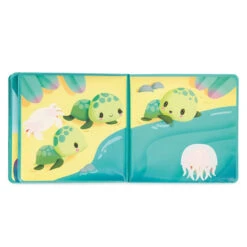 JANOD Magisch Badboekje Schildpad 10 M+ -Beste Speelgoed Winkel JANODmagischbadboekjeSchildpad114721 8
