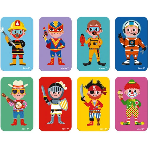 JANOD Magneetboek Kostuums Jongens 3 Jr+ 7 JANOD Magneetboek Kostuums Jongens 3 Jr+ - Afbeelding 5