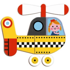 JANOD Magneetboek Voertuigen 3jr+ -Beste Speelgoed Winkel JANODmagneetboekvoertuigen3jr 112715c