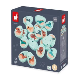 JANOD Memory Dino 2 Jr+ -Beste Speelgoed Winkel JANODmemoryDino115826 1