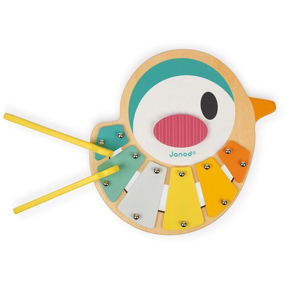 JANOD Pure Xylofoon Vogel 1jr+ 5 JANOD Pure Xylofoon Vogel 1jr+ - Afbeelding 3