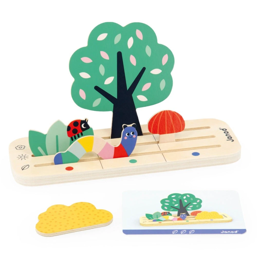 JANOD Spel Plaats In De Tuin 3 Jr+ 3 JANOD Spel Plaats In De Tuin 3 Jr+