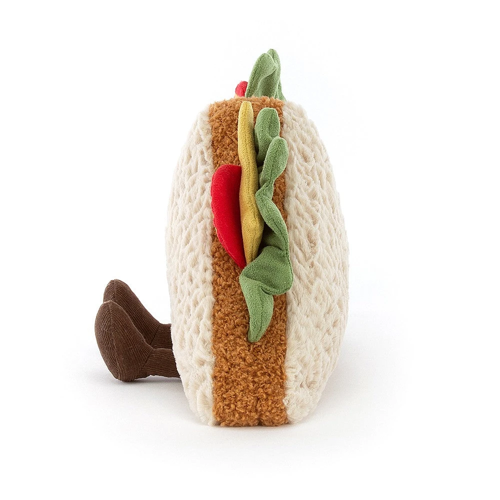 Jellycat Knuffel Amuseable Sandwich 4 Jellycat Knuffel Amuseable Sandwich - Afbeelding 2