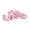 Jellycat Knuffel Lavender Dragon Little -Beste Speelgoed Winkel JellycatknuffelLavenderDragonlittle44LAV6DDL