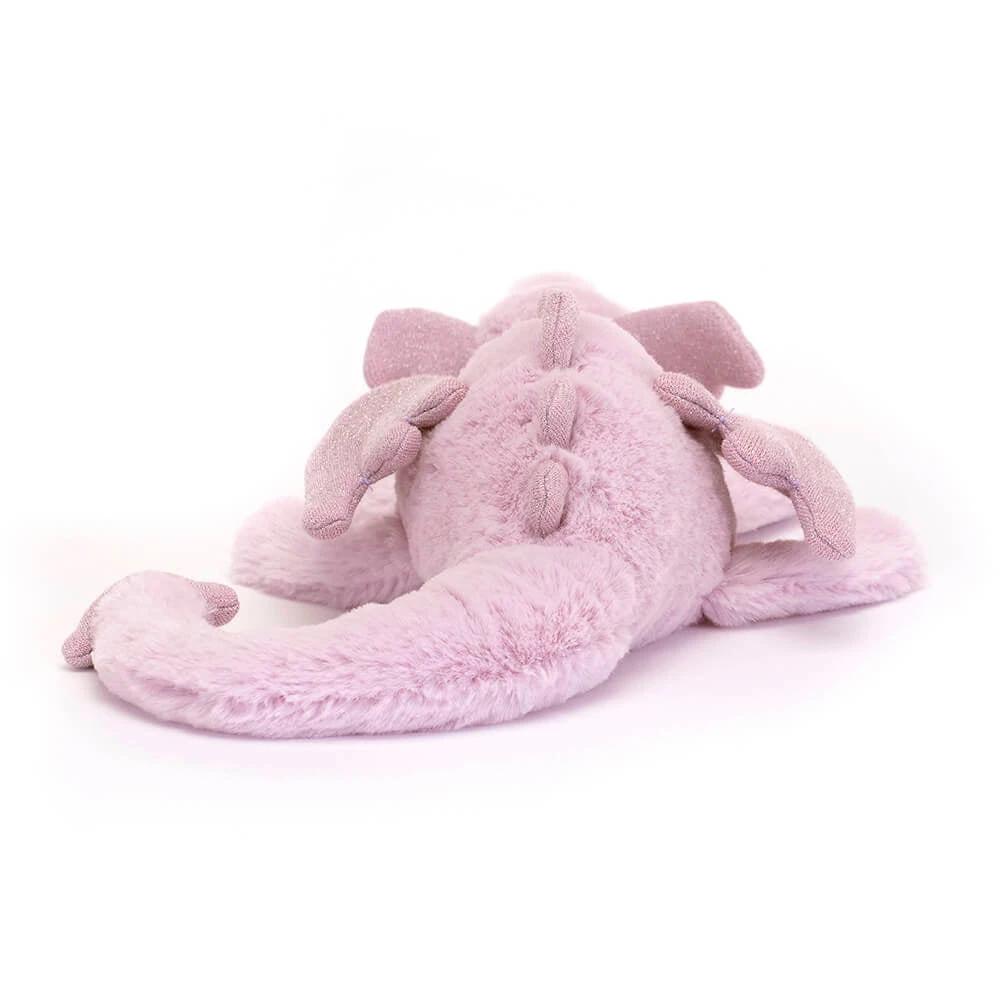 Jellycat Knuffel Lavender Dragon Little 5 Jellycat Knuffel Lavender Dragon Little - Afbeelding 3