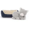 Jellycat Knuffel Napping Nipper Cat -Beste Speelgoed Winkel JellycatknuffelNappingNipperCatNAP3NC