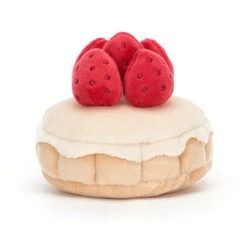 Jellycat Knuffel Pattiserie Tarte Aux Fraises -Beste Speelgoed Winkel JellycatknuffelPattiserieTarteauxFraisesPRET3TAF 2