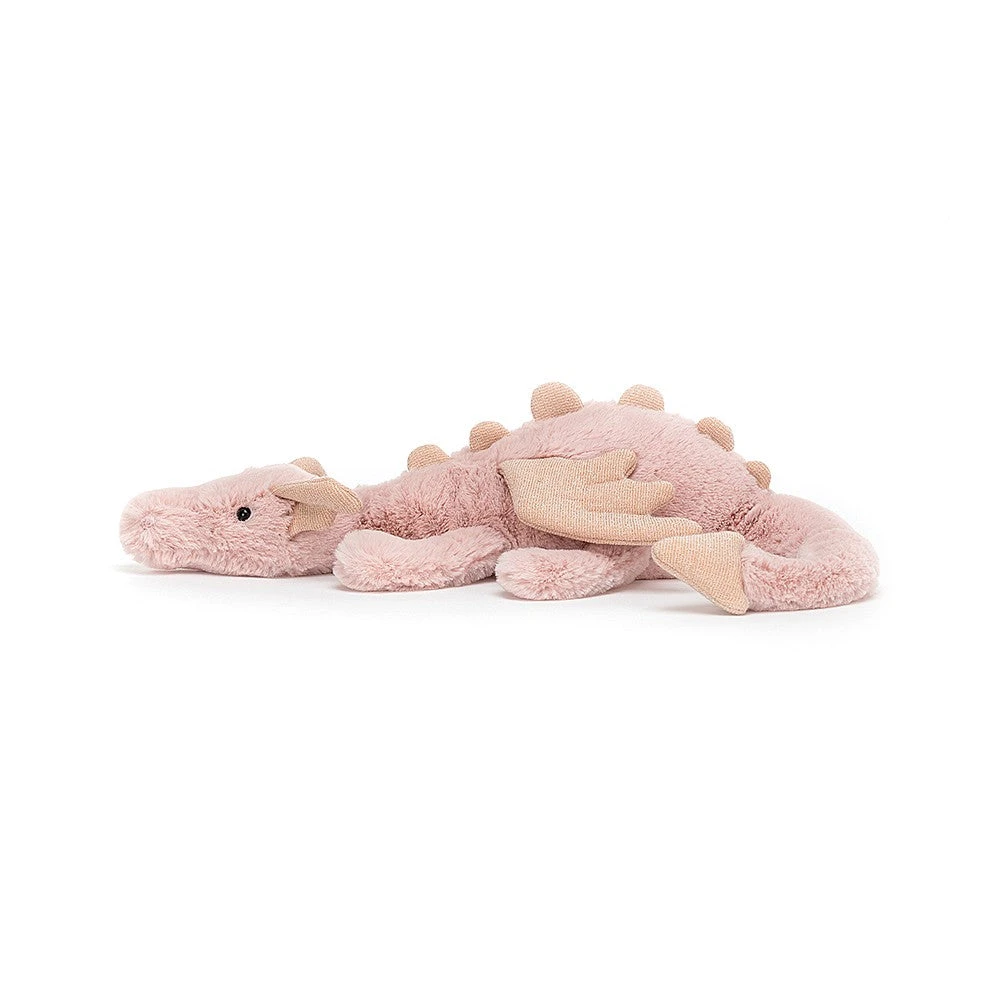 Jellycat Knuffel Rose Dragon Little 4 Jellycat Knuffel Rose Dragon Little - Afbeelding 2