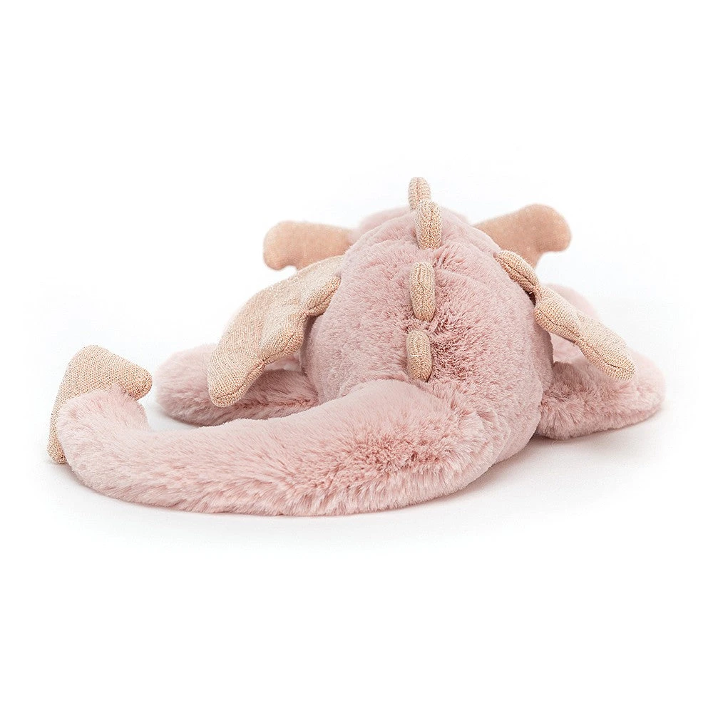 Jellycat Knuffel Rose Dragon Little 5 Jellycat Knuffel Rose Dragon Little - Afbeelding 3