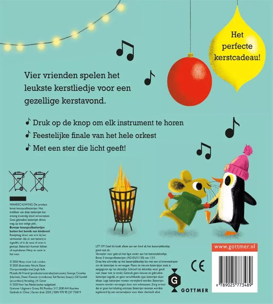Jingle Bells - Geluidenboek 2 Jr+ 4 Jingle Bells - Geluidenboek 2 Jr+ - Afbeelding 2