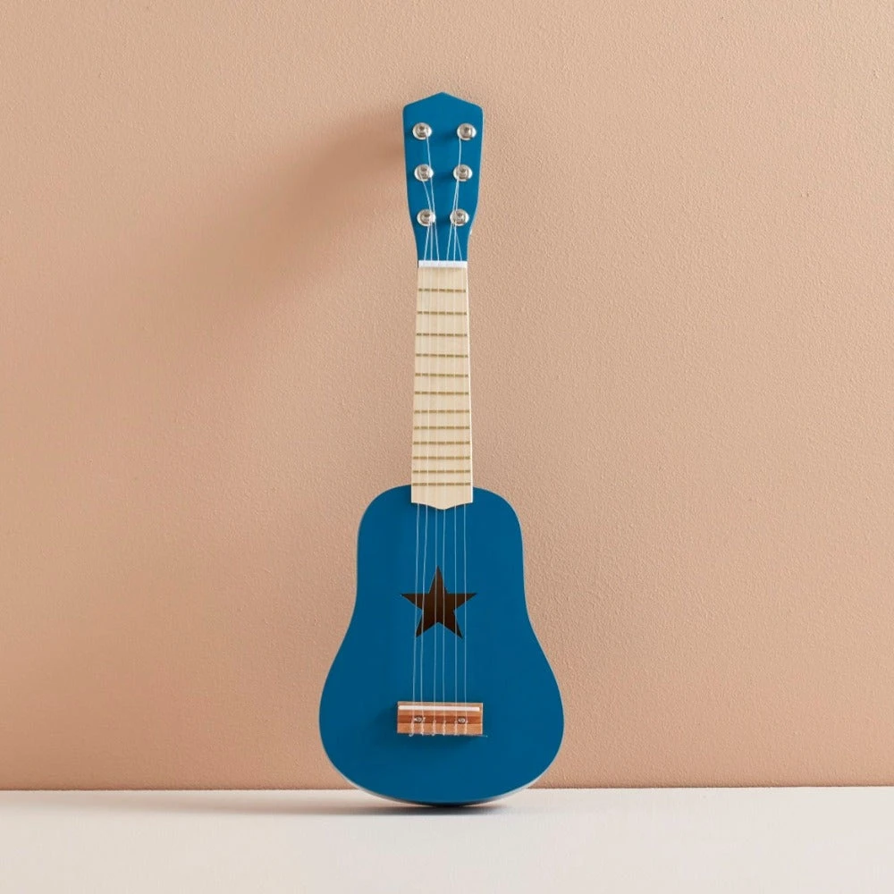 Kids Concept Gitaar Blauw 3 Kids Concept Gitaar Blauw