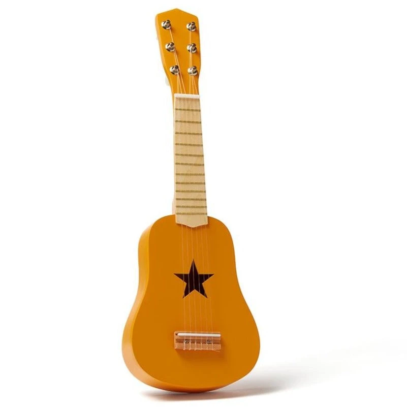 Kids Concept Gitaar Geel 3 Kids Concept Gitaar Geel