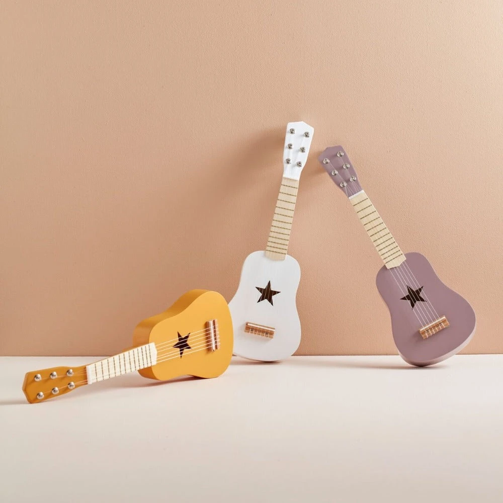Kids Concept Gitaar Geel 6 Kids Concept Gitaar Geel - Afbeelding 4