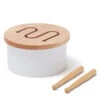 Kids Concept Trommel Wit 18 Mnd+ -Beste Speelgoed Winkel KidsConcepttrommelwit1000527a