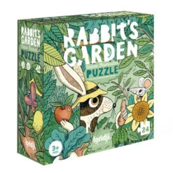 LONDJI Puzzel Rabbits Garden 3jr+ / 24 Stks