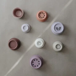 Mushie Stapeltoren Petal 0 M+ -Beste Speelgoed Winkel MUSHIEstapeltorenpatel7000322csh