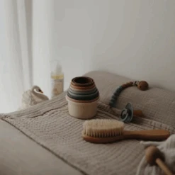 Mushie Stapeltoren Basic 0 M+ -Beste Speelgoed Winkel Mushie stapelaar 7000300