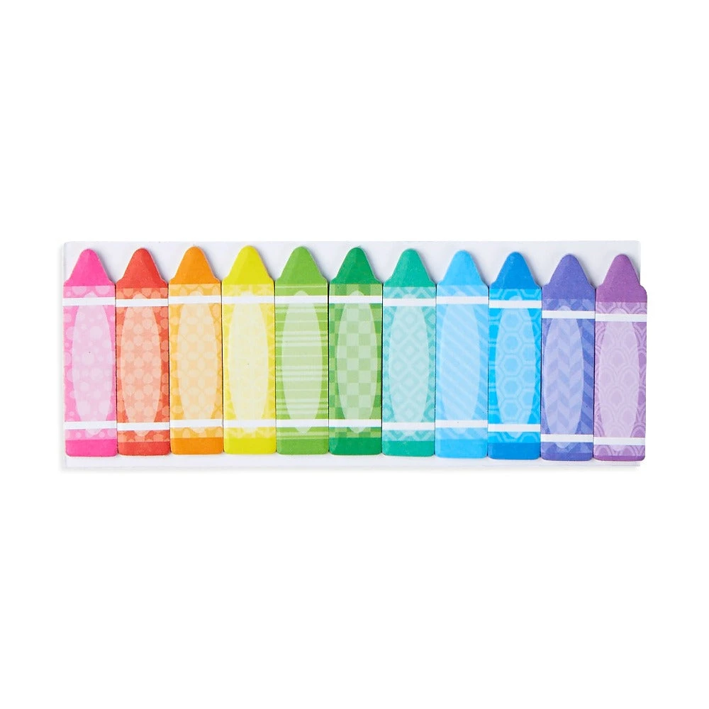 OOLY Sticky Tabs Rainbow Crayon 6 Jr+ 4 OOLY Sticky Tabs Rainbow Crayon 6 Jr+ - Afbeelding 2