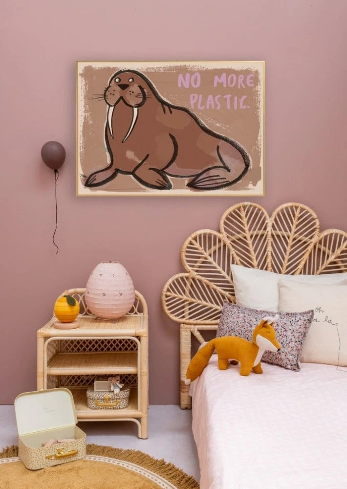 Studio Loco Poster Walrus 70 X 50 Cm 4 Studio Loco Poster Walrus 70 X 50 Cm - Afbeelding 2