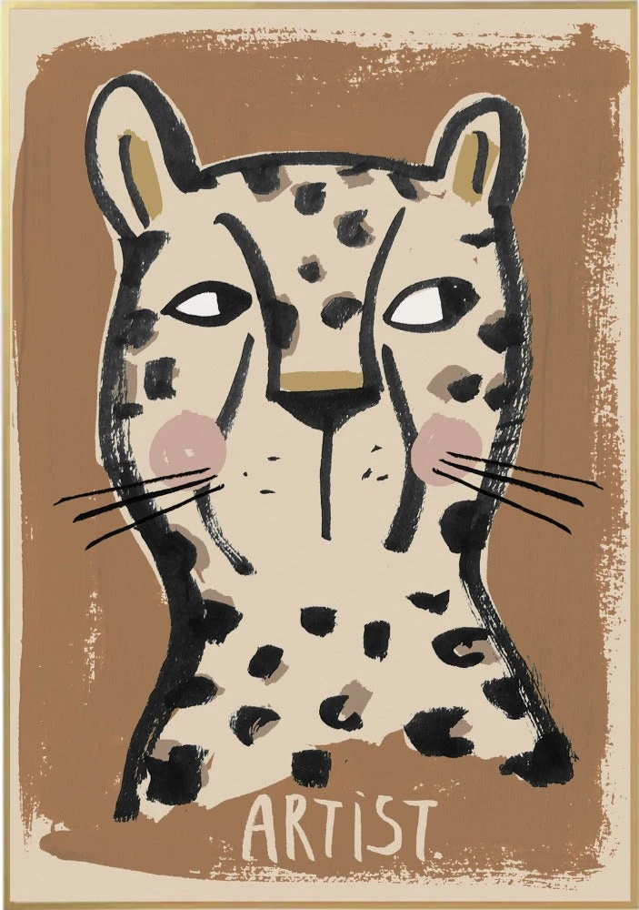 Studio Loco Poster Artist Leo 50 X 70 Cm 3 Studio Loco Poster Artist Leo 50 X 70 Cm