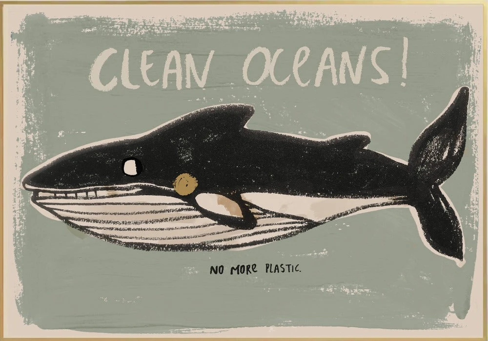 Studio Loco Poster Clean Oceans 70 X 50 Cm 3 Studio Loco Poster Clean Oceans 70 X 50 Cm
