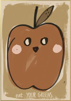 Studio Loco Poster Eat Your Greens 50 X 70 Cm