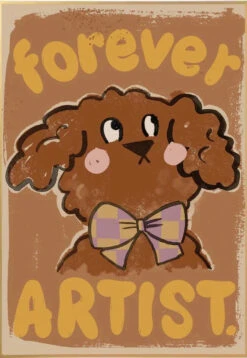 Studio Loco Poster Labrapoodle 50 X 70 Cm