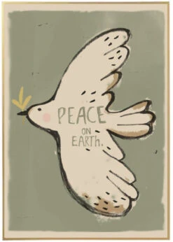 Studio Loco Poster Peace Bird 50 X 70 Cm