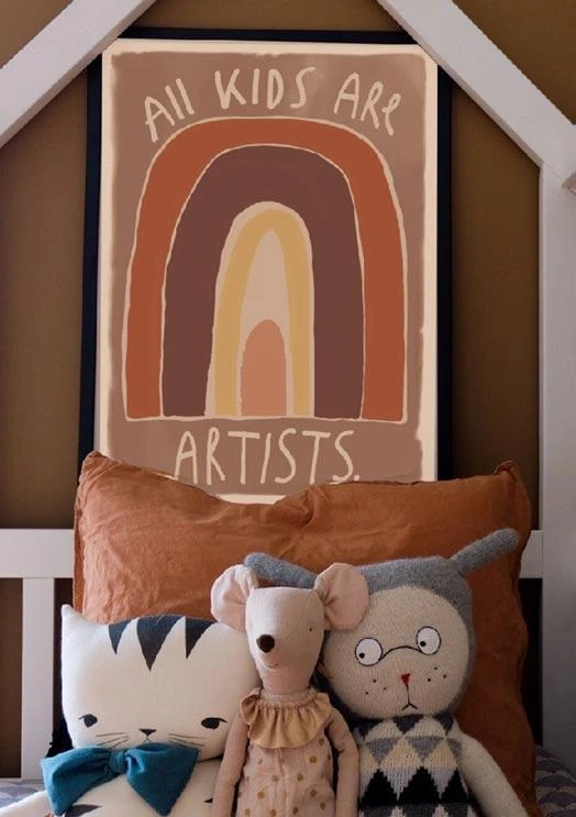 Studio Loco Poster Rainbow 50 X 70 Cm 5 Studio Loco Poster Rainbow 50 X 70 Cm - Afbeelding 3