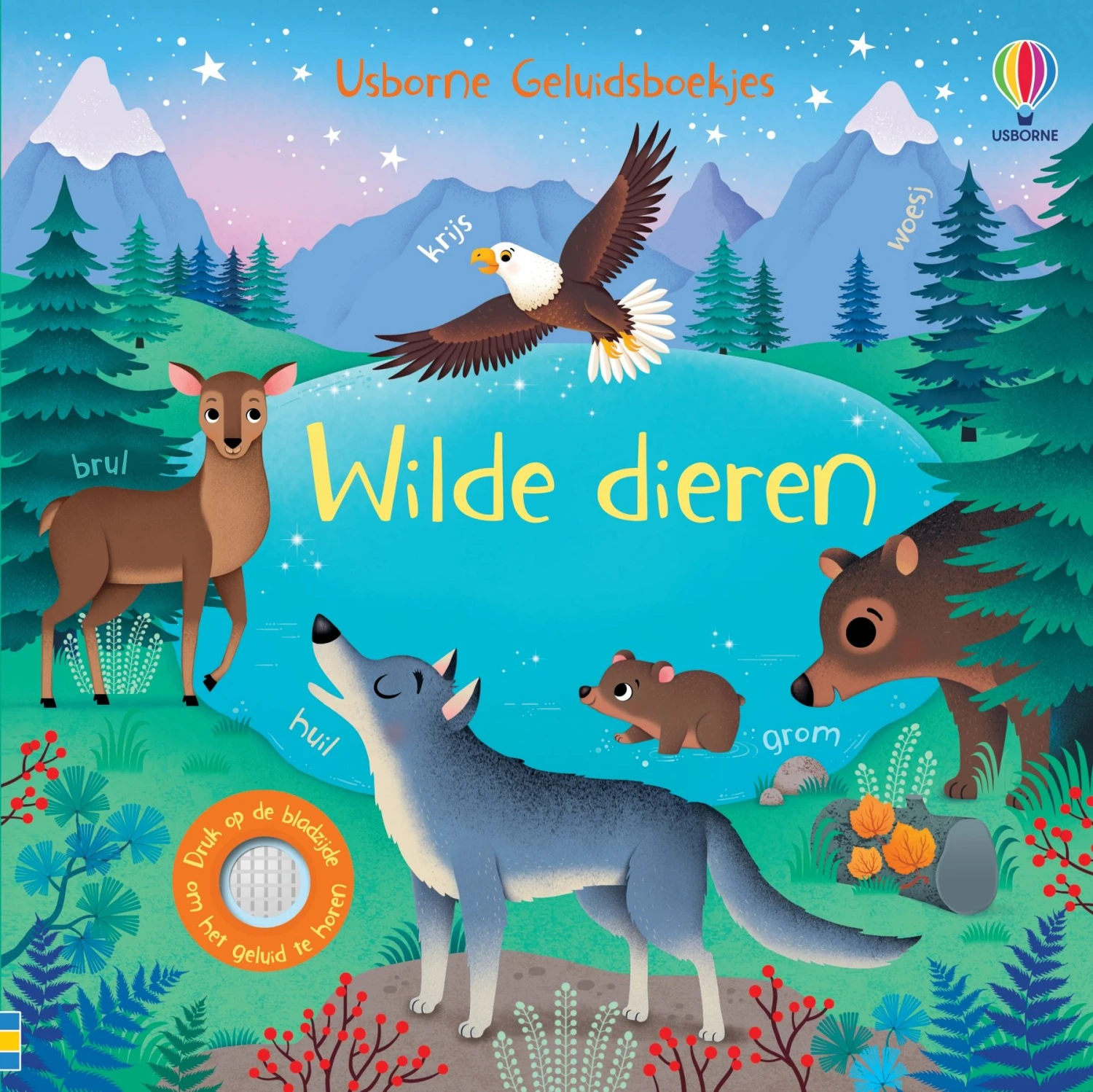 Wilde Dieren - Geluidenboek 1 Jr+ 3 Wilde Dieren - Geluidenboek 1 Jr+