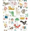 Petit Monkey Alfabet Poster Artisjok 50 X 70 Cm NL -Beste Speelgoed Winkel abc poster nl makii web 1