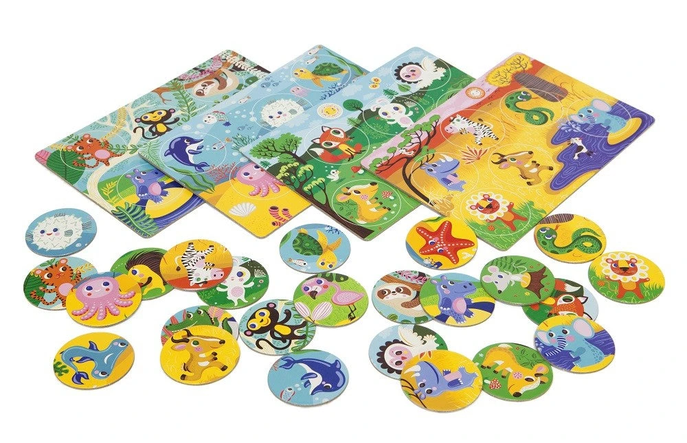 Petit Monkey Animal Lotto 3 Jr + 4 Petit Monkey Animal Lotto 3 Jr + - Afbeelding 2