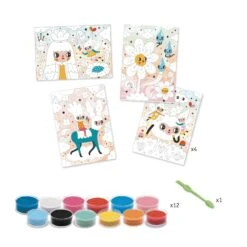 DJECO Glitter Zand Deliciously Cute 4 Jr+ -Beste Speelgoed Winkel dj08678.jpg1