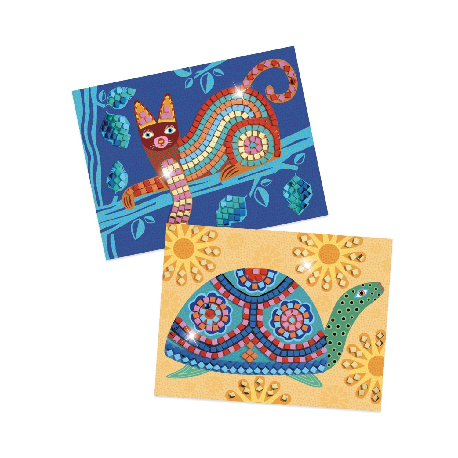 DJECO Mozaiek Set Kat Oaxacan 4 Jr+ 4 DJECO Mozaiek Set Kat Oaxacan 4 Jr+ - Afbeelding 2